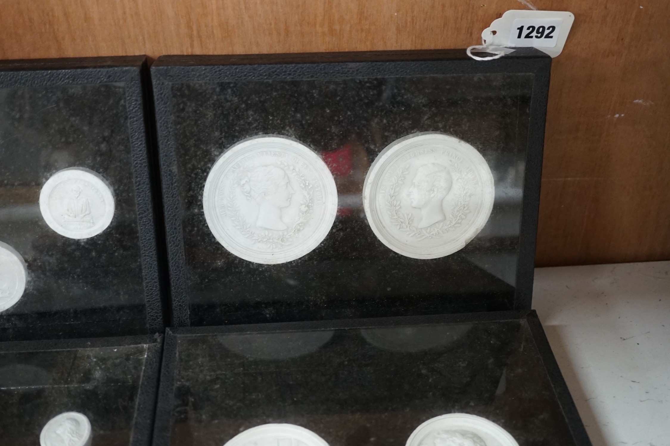 Four cases of neoclassical plaster reliefs (13)